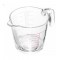 Jarra 600ml Medidora de Vidro com Marcação em Vermelho 